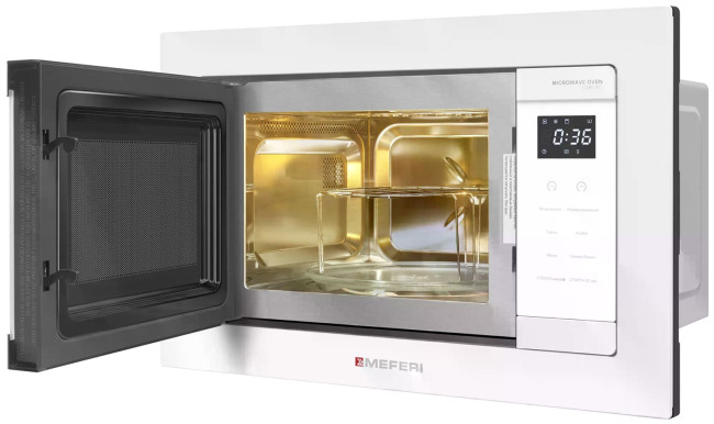 Встраиваемая микроволновая печь СВЧ Meferi MMO6020WH COMFORT