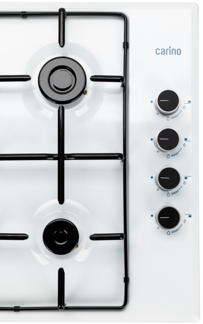 Газовая варочная панель Carino CH60Q40W411 Газовая варочная панель Carino CH60Q40W411