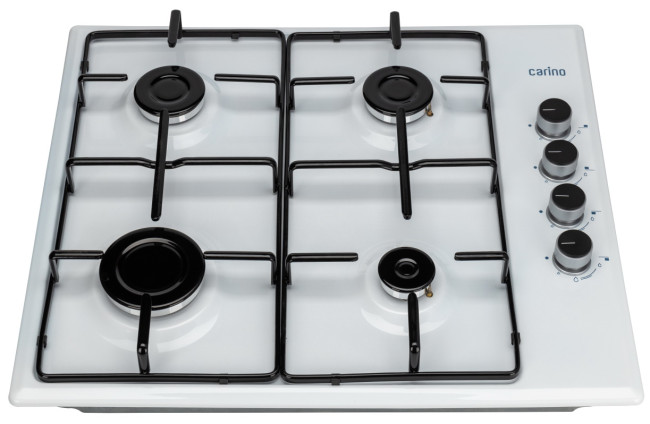 Газовая варочная панель Carino CH60Q40W411 Газовая варочная панель Carino CH60Q40W411