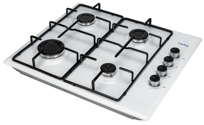 Газовая варочная панель Carino CH60Q40W411 Газовая варочная панель Carino CH60Q40W411