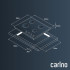 Газовая варочная панель Carino CH60Q40W411 Газовая варочная панель Carino CH60Q40W411
