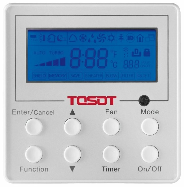 Кассетный кондиционер Tosot T30H-LC2/I / T30H-LU2/O Кассетный кондиционер Tosot T30H-LC2/I / T30H-LU2/O
