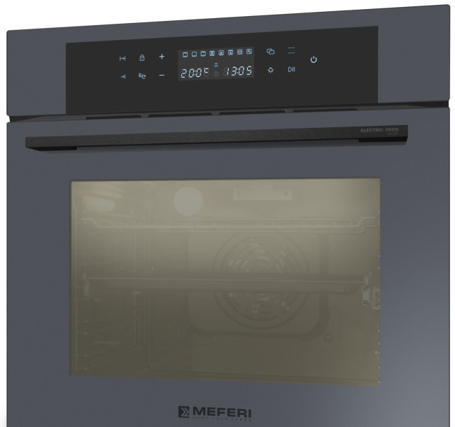 Электрический духовой шкаф Meferi MEO6010GR ULTRA Электрический духовой шкаф Meferi MEO6010GR ULTRA