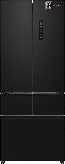 Холодильник WEISSGAUFF WFD 450 Built-in Inverter NoFrost Dark Inox