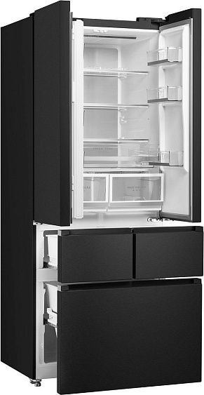 Холодильник WEISSGAUFF WFD 450 Built-in Inverter NoFrost Dark Inox