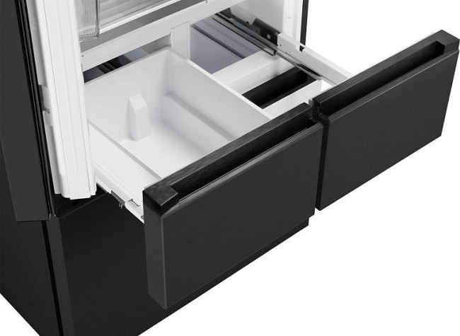 Холодильник WEISSGAUFF WFD 450 Built-in Inverter NoFrost Dark Inox