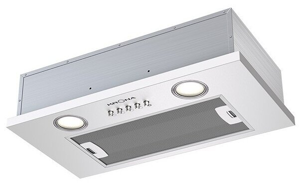 Встраиваемая вытяжка Krona SELINA 600 white PB