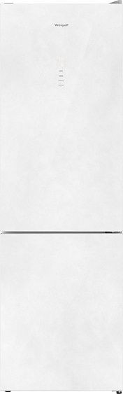 Холодильник WEISSGAUFF WRK 195 D Full NoFrost White Rock Glass