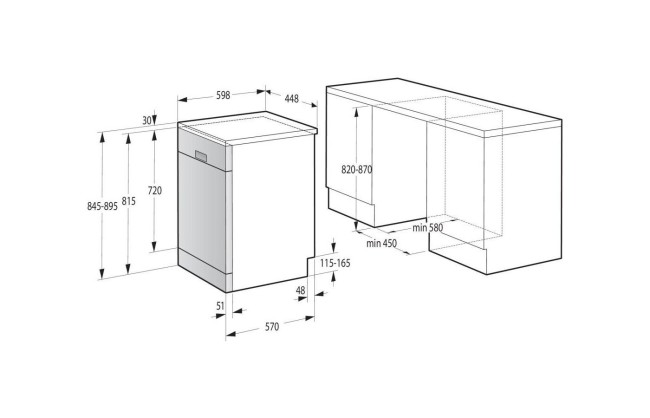 Посудомоечная машина Gorenje GS541D10W Посудомоечная машина Gorenje GS541D10W