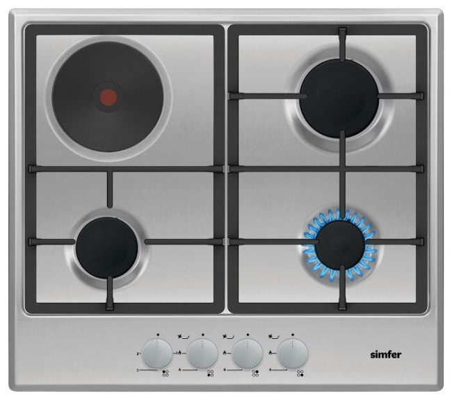 Комбинированная варочная панель Simfer H60V31M511 Комбинированная варочная панель Simfer H60V31M511