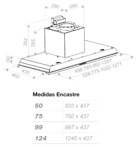 Встраиваемая вытяжка Pando BGF V.850 75 IX Встраиваемая вытяжка Pando BGF V.850 75 IX