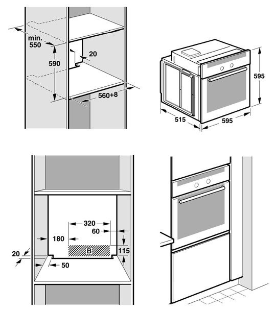 Духовой шкаф Bosch HBA23B222E