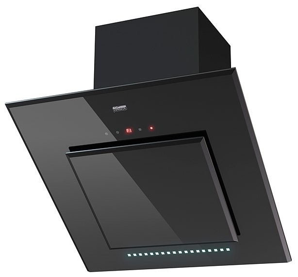 Каминная вытяжка Krona LINA 600 black 4P-S