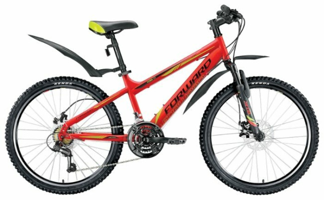 Подростковый горный (MTB) велосипед FORWARD Titan 3.0 Disc (2017)