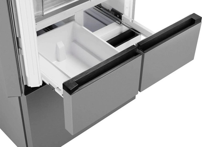 Холодильник WEISSGAUFF WFD 450 Built-in Inverter NoFrost Inox