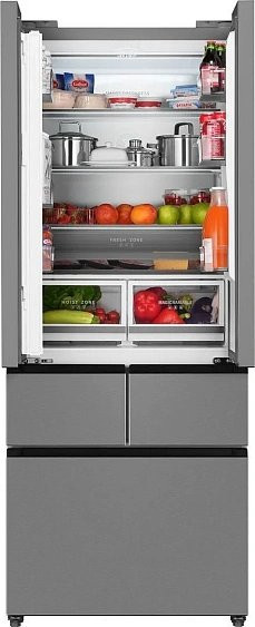 Холодильник WEISSGAUFF WFD 450 Built-in Inverter NoFrost Inox