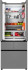 Холодильник WEISSGAUFF WFD 450 Built-in Inverter NoFrost Inox