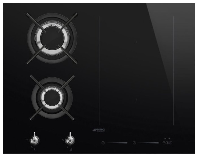 Комбинированная варочная панель smeg PM3621WLD