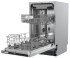 Встраиваемая посудомоечная машина DeLonghi DDW 06S Magnesite Встраиваемая посудомоечная машина DeLonghi DDW 06S Magnesite