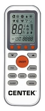 Кассетный кондиционер CENTEK CT-5348 Кассетный кондиционер CENTEK CT-5348