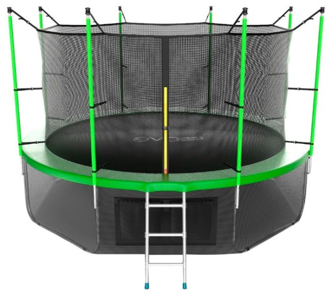 Каркасный батут EVO Jump 12FT Internal с нижней сетью 366х366х265 см