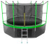 Каркасный батут EVO Jump 12FT Internal с нижней сетью 366х366х265 см
