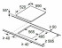 Встраиваемая индукционная варочная панель Maunfeld CVI594SF2MDGR Lux