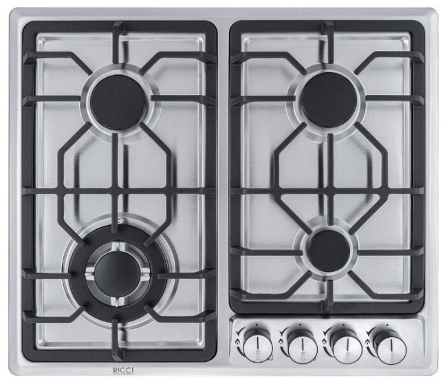 Газовая варочная панель RICCI HBS4513 Газовая варочная панель RICCI HBS4513