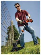 Триммер аккумуляторный BLACK+DECKER GLC3630LB