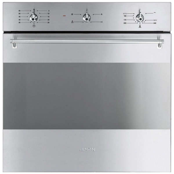 Встраиваемый газовый духовой шкаф Smeg SF 341GVX Встраиваемый газовый духовой шкаф Smeg SF 341GVX