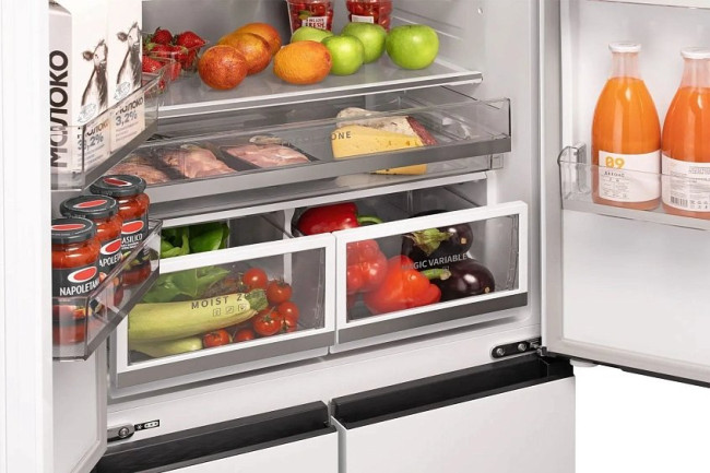 Холодильник WEISSGAUFF WFD 450 Built-in Inverter NoFrost White Холодильник WEISSGAUFF WFD 450 Built-in Inverter NoFrost White