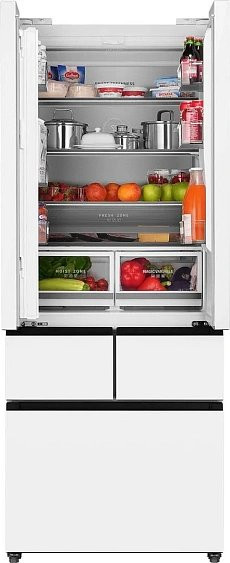 Холодильник WEISSGAUFF WFD 450 Built-in Inverter NoFrost White Холодильник WEISSGAUFF WFD 450 Built-in Inverter NoFrost White