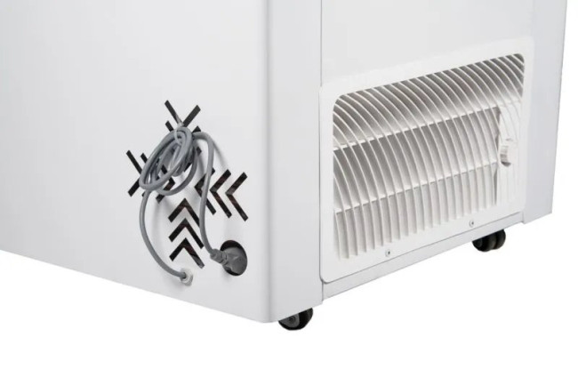 Морозильный ларь FROSTOR Gellar FG 350 C красный