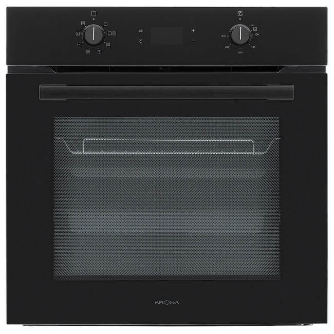 Встраиваемый электрический духовой шкаф Krona Nero 60 BL/BL