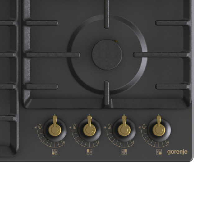 Встраиваемая газовая варочная поверхность Gorenje G642CLB Встраиваемая газовая варочная поверхность Gorenje G642CLB