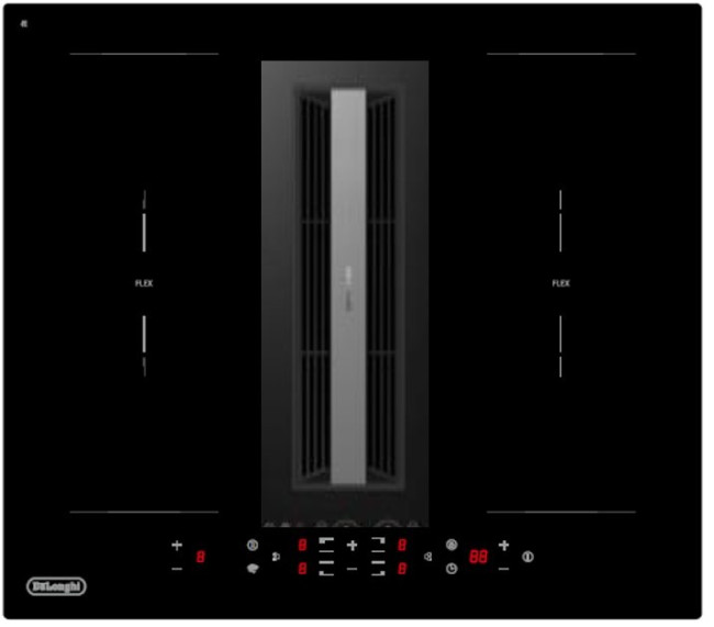 Встраиваемая индукционная варочная панель Delonghi Elettra 4B2F TC Aria Встраиваемая индукционная варочная панель Delonghi Elettra 4B2F TC Aria