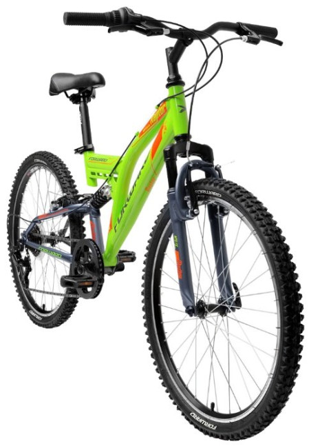Подростковый горный (MTB) велосипед FORWARD Raptor 24 1.0 (2018)