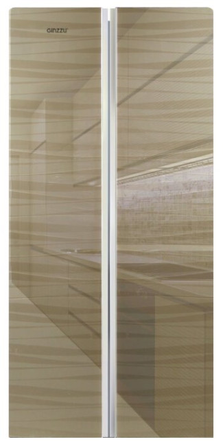 Холодильник Ginzzu NFK-452 Gold glass Холодильник Ginzzu NFK-452 Gold glass
