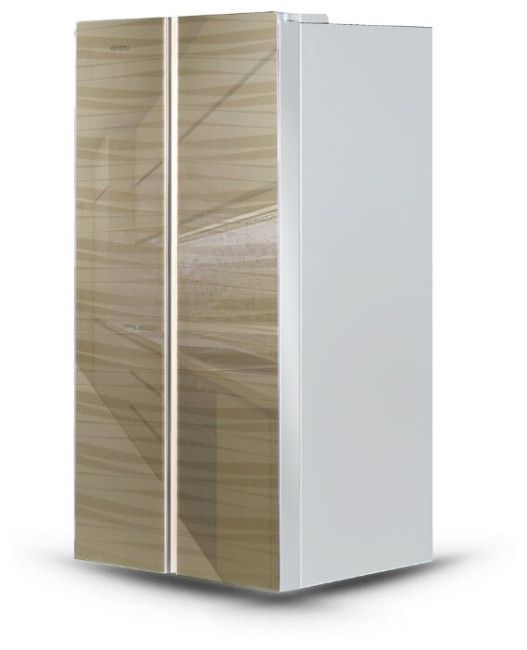 Холодильник Ginzzu NFK-452 Gold glass Холодильник Ginzzu NFK-452 Gold glass