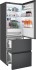 Холодильник WEISSGAUFF WFD 450 Total NoFrost Inverter Dark Grey Built-in