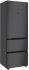 Холодильник WEISSGAUFF WFD 450 Total NoFrost Inverter Dark Grey Built-in