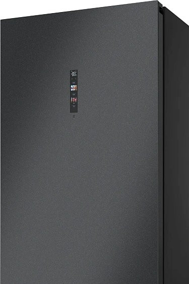 Холодильник WEISSGAUFF WFD 450 Total NoFrost Inverter Dark Grey Built-in