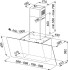 Каминная вытяжка Franke FPJ 705 V BK/SS (330.0528.069)
