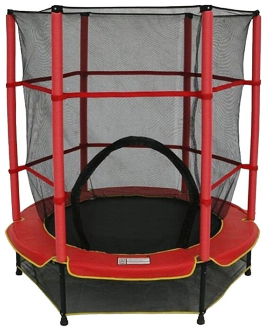 Каркасный батут Beste-Sport BST-MT-55 140 см 140х140х145 см