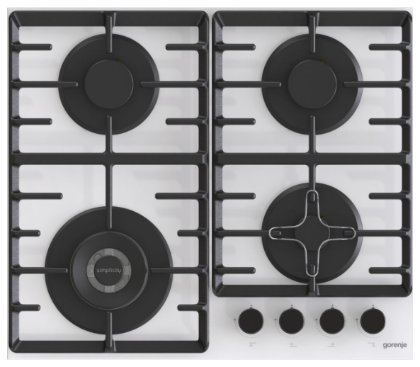 Газовая варочная панель Gorenje GCW641SYW Газовая варочная панель Gorenje GCW641SYW