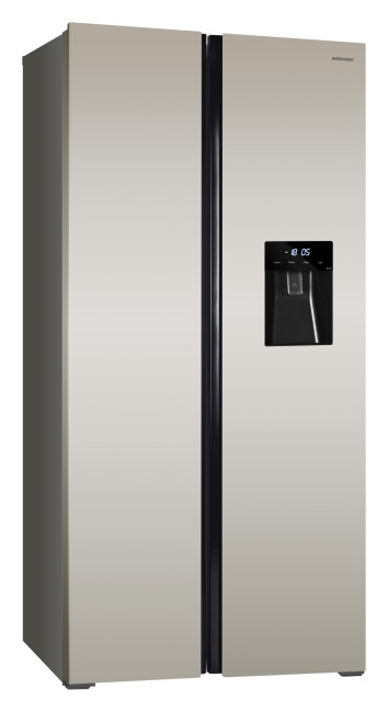 Холодильник Nordfrost RFS 484D NFH inverter шампань