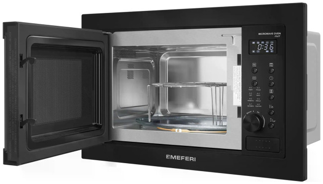 Встраиваемая микроволновая печь СВЧ Meferi MMO6025BK POWER