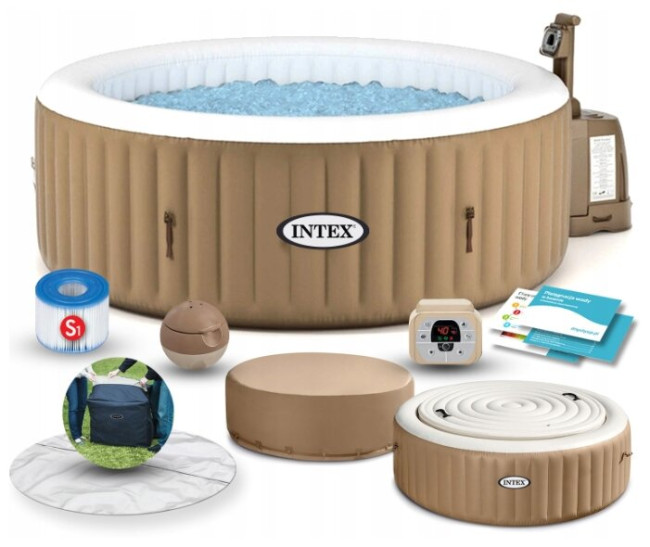 СПА бассейн Intex PureSpa Bubble Massage 28474 196х71см СПА бассейн Intex PureSpa Bubble Massage 28474 196х71см