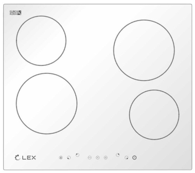 Варочная панель LEX EVH 640 WH Варочная панель LEX EVH 640 WH