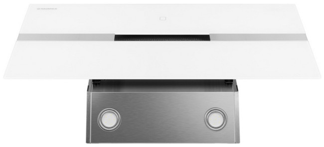 Вытяжка Maunfeld MERSEY 90 нержавейка/ белое стекло Вытяжка Maunfeld MERSEY 90 нержавейка/ белое стекло